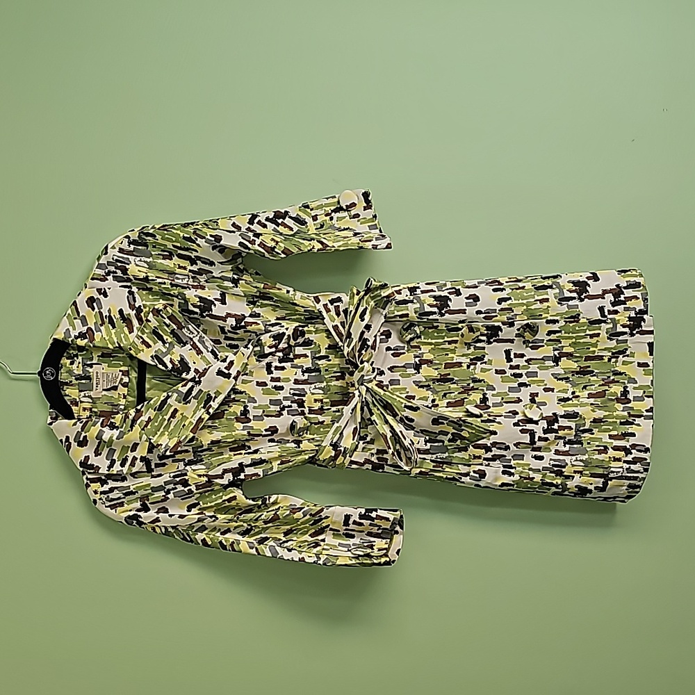 NWOT Vertigo Paris Printed Trench Coat